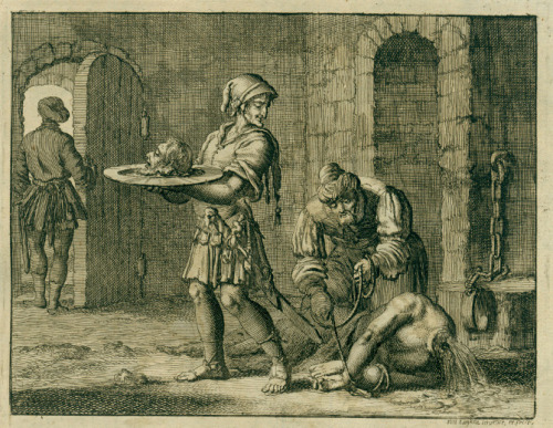  John the Baptist beheaded, AD 23  Religious Persecutions by Jan Luyken 