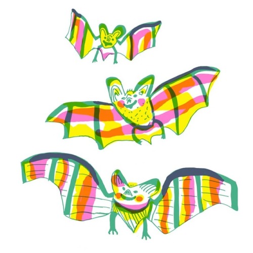 Monday bats . #bats #mondays #fun #doodle #sketch #sketchbook #naive #draw #drawing #illustration #i