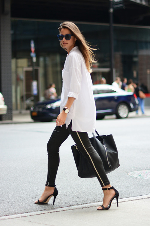 Meatpacking via Marc Jacobs sunglasses, Purificacion Garcia sandals, new york fashion week, Iro pant