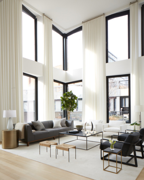 {ASH NYC combines clean and contemporary architecture, with an eclectic mix of antiques in this New 