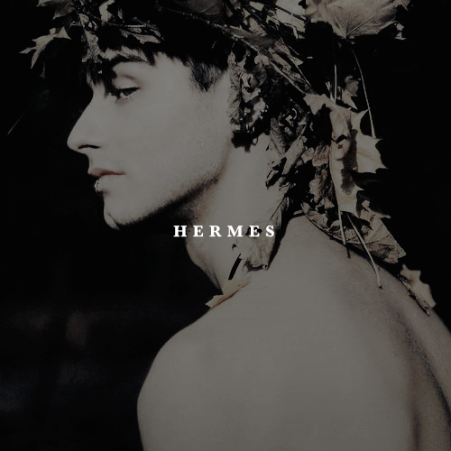 ilsirius:   GREEK MYTHOLOGY:   hermes. When Hermes was born, he jumped out of his crib, stole Apollo
