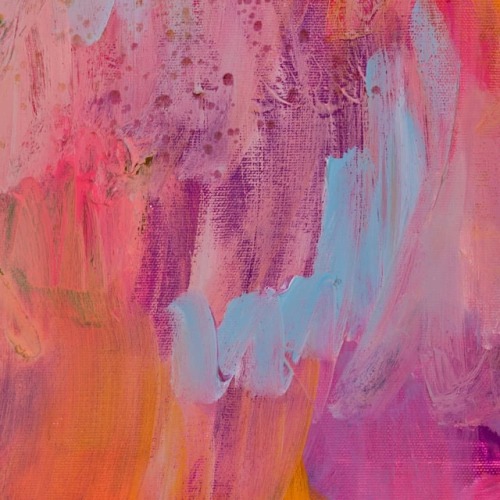  New! ''Liquid Dreams' Close-up Size: 80 H X 100 W X 2 Cm , 32'' X 39'' X 0.8'' //#abstractexpressionism