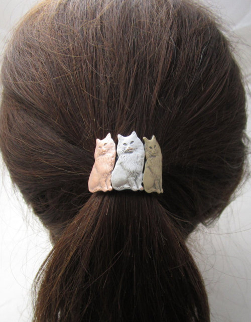 Cat Ponytail Holder //PINSwithPERSONALITY