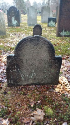 swforester: The grave of Mary Domo.  Old