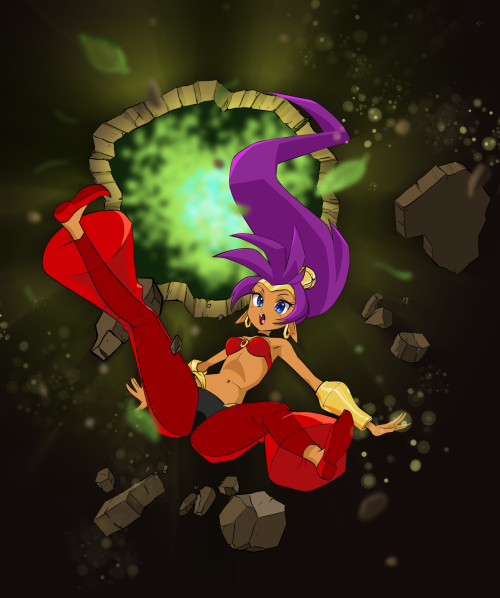 pencilsponyforge: Some more Shantae. Shake it baby!