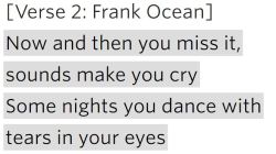 genius-lyrics:  Frank Ocean - Self Control