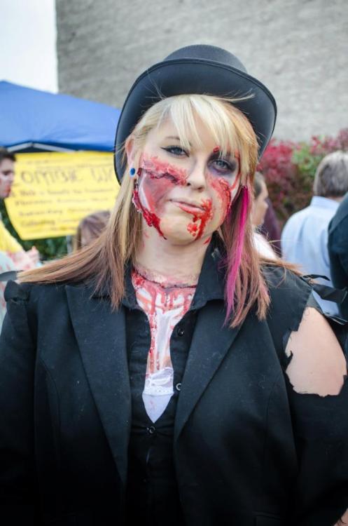 From a few years back, Zombie Walk in the Cincinnati area. I thought it was timely. Zombie walk! I’m