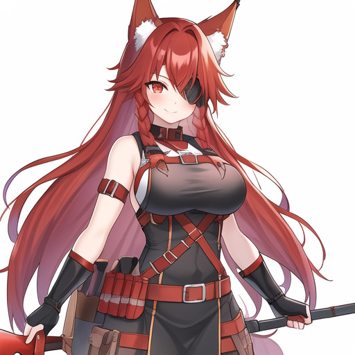 I am obsessed to an unhealthy degree with foxgirls with red hair