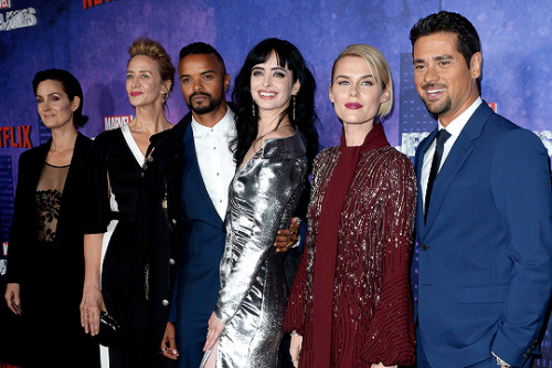 The Cast of Marvel&rsquo;s Jessica Jones at the Season 2 Premiere in New York (March 7th, 2018).