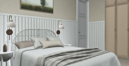 Sjel bedroom set (TS4)What you get:Butterfly rattan headboard (15712 polys, 3 swatches)Cane headboar