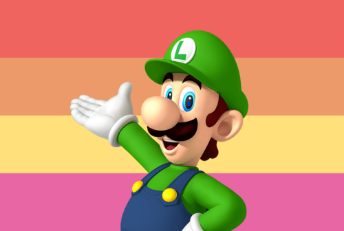luigi from the super mario universe deserves happiness!requested by anon