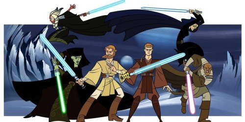 Star Wars: Genndy Tartakovsky’s Clone Wars, animated and directed by Genndy Tartakovsky, aired