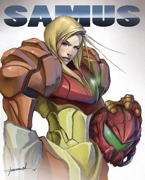 spyrale:Samus - Super Metroid by Chevron Lowery