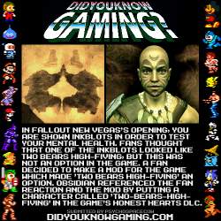 didyouknowgaming:  Fallout New Vegas. http://fallout.wikia.com/wiki/Two-Bears-High-Fiving