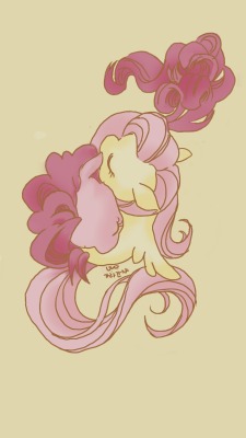 rarishypie:  ponyhug fluttershy and pinkypie