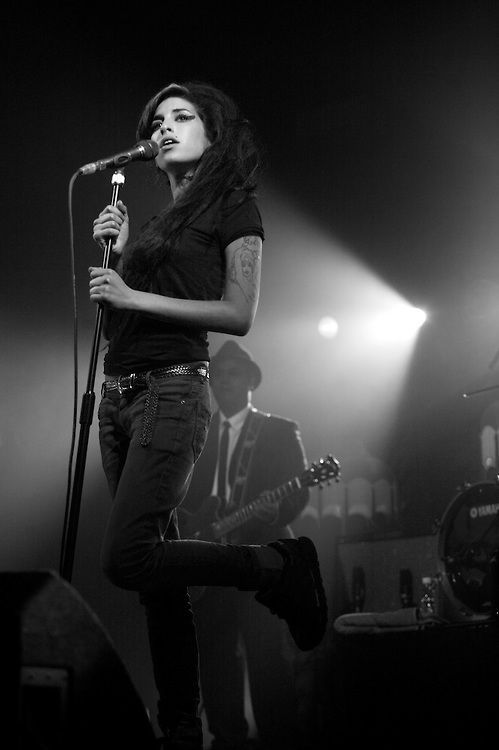 Amy Winehouse on stage by Grenville Charles