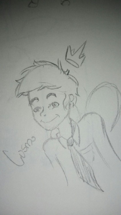 thedrawinmess:Com com 30 Day drawing Challenge day 2, my childhood favorite character is Cosmo from 
