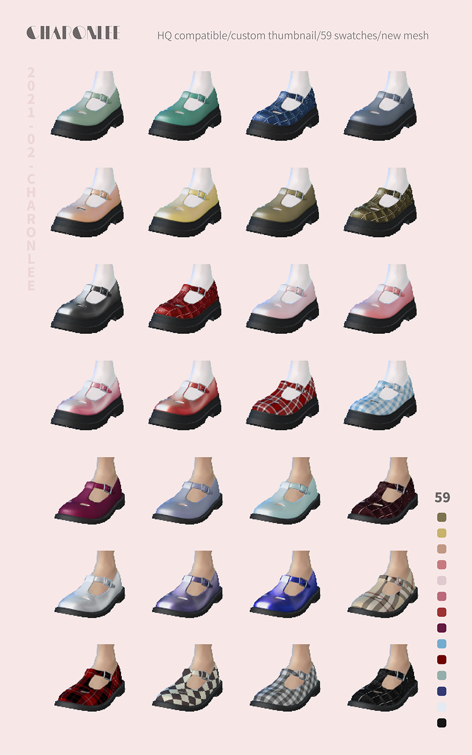 Simulate Style: Burberry Shoes in Sims 4