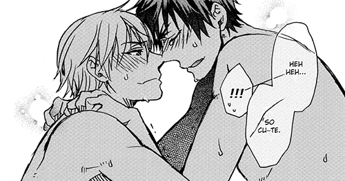 Edi's reading yaoi