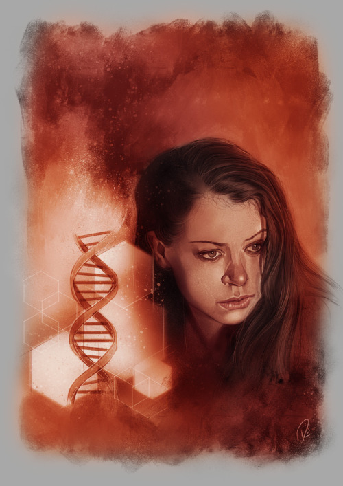 rhysjamesillustration:My Orphan Black tribute art, in one place.