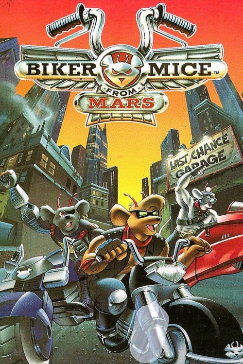 80s-90s-stuff:  Biker Mice From Mars - 90s cartoon VHS cover
