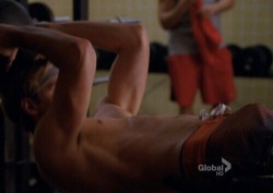 celebrtybulges:  Chord Overstreet bulges on Glee