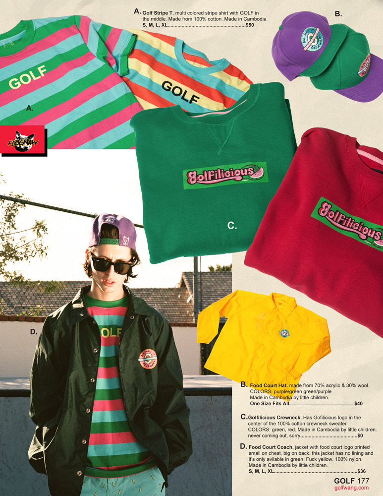 snuffed-0ut:  tyler-daily: GOLFWANG S/S 2014 / MARCH 8TH   Give me all of it  someone