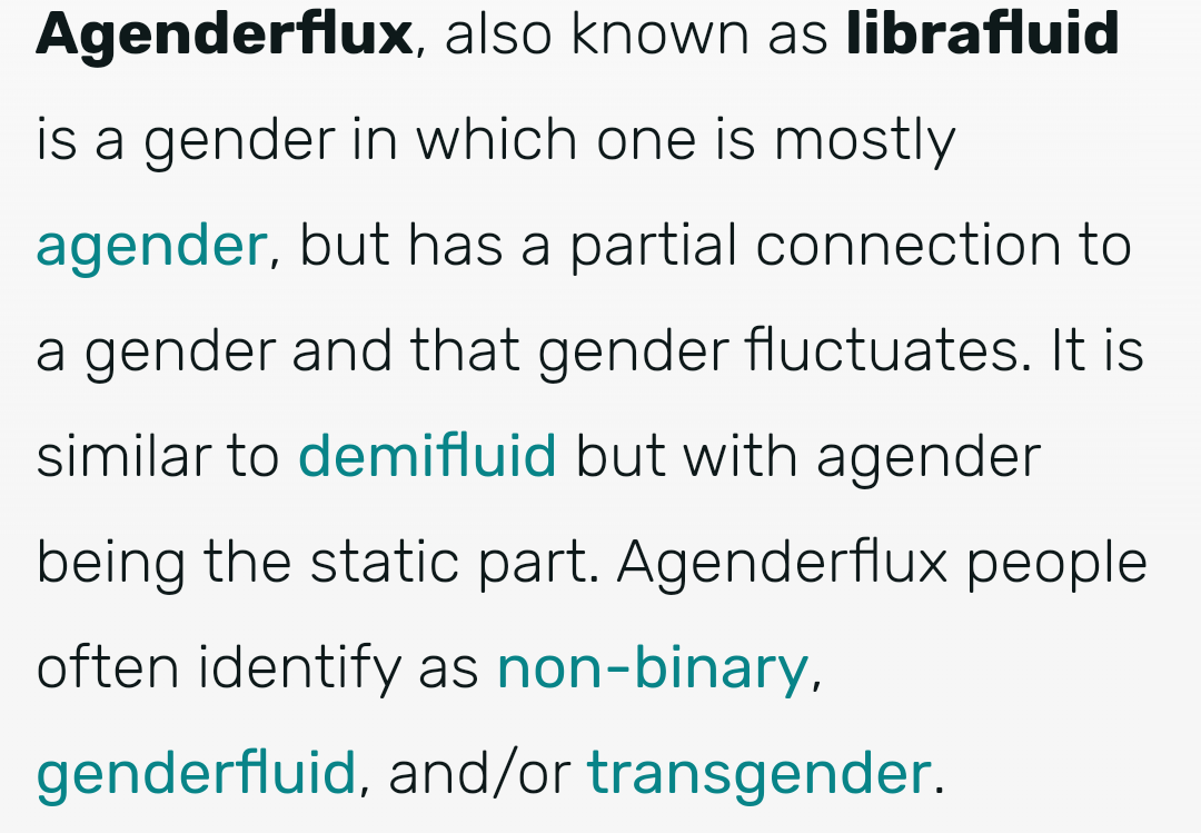 Gender Acquired I Found The Term Trigenderflux