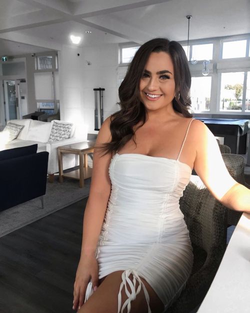 Porn photo Beauty in a White Dress