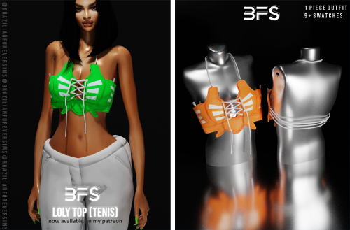 BFS_LOLY TOP(TENIS) [top]• 100% new meshes.• textures made by me.• hq compatible.• medium poly•  CAS