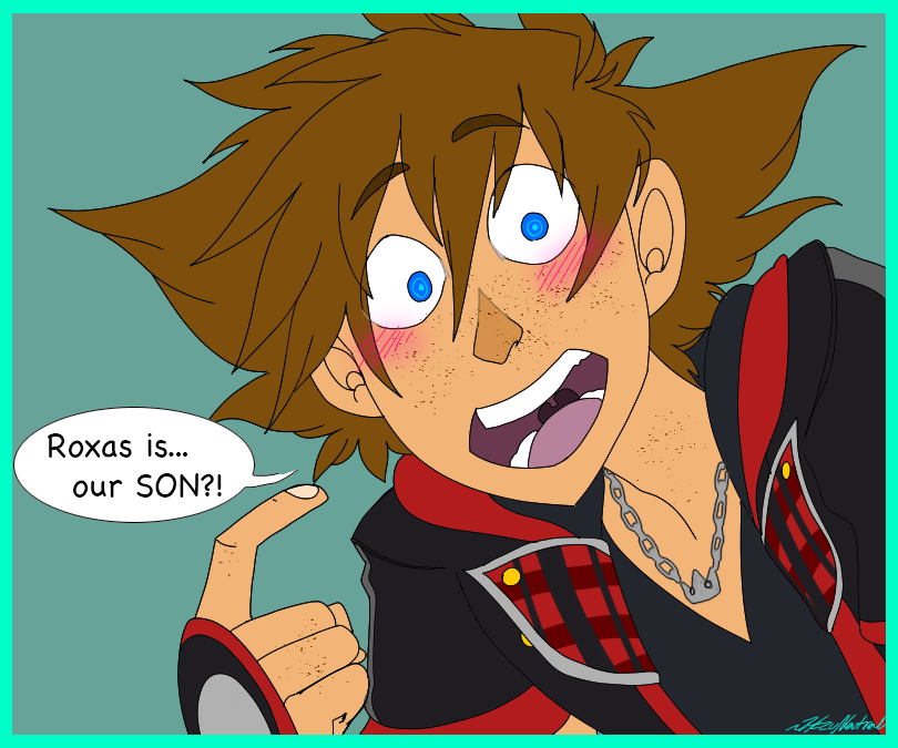 hezuart:  Sora: “You can call me &ldquo;daddy” from now on!“ Ventus: &quot;What?
