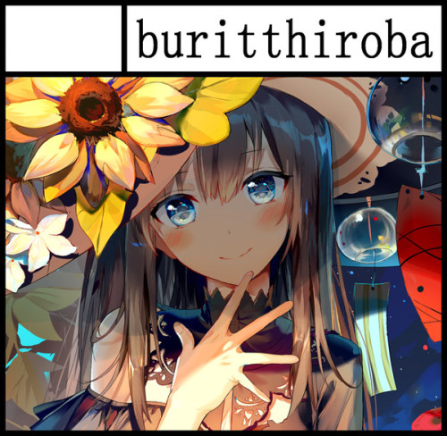 2月11日 COMITIA123 スペース【の26b】サークル 【burittohiroba】 イラスト本中心に参加しますー！