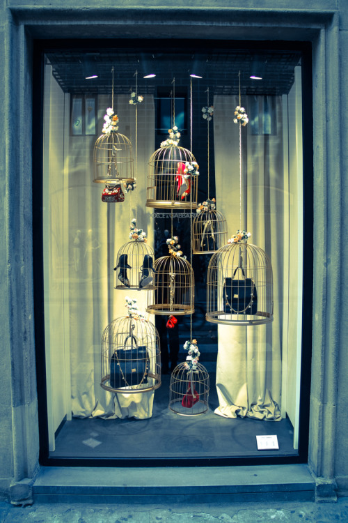 Dolce&Gabbana window, Florence, Italy | Eric Amat