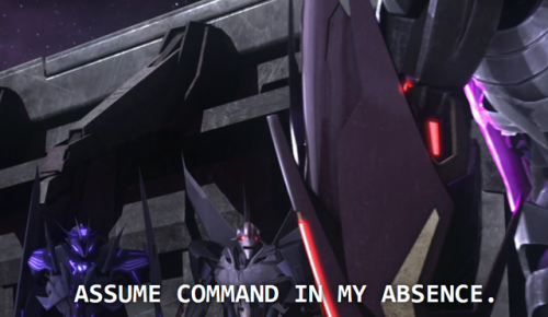 emilion-trans-formers: starscream7799:“You hear that? He said I’m in command” when