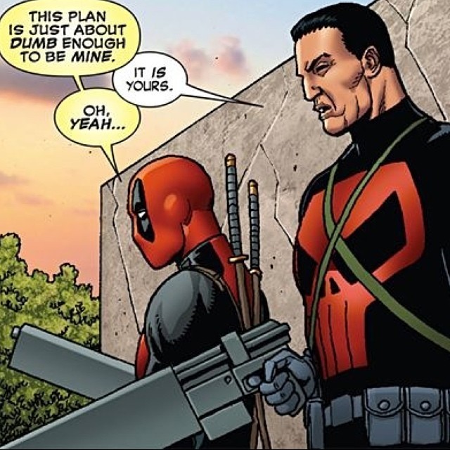 feel like I&rsquo;ve been therefobe that&hellip; #deadpool #thepunisher #punisher