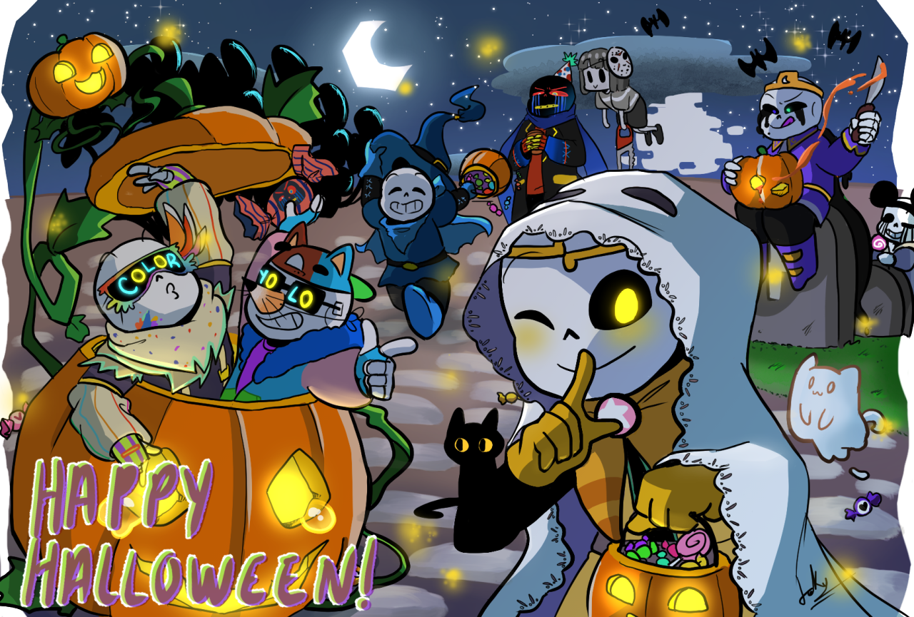 Dreamtale And Tempoblog Creator Happy Halloween From The Sans Of The Undertale Dreamtale And Tempoblog Creator Happy Halloween From The Sans Of The Undertale
