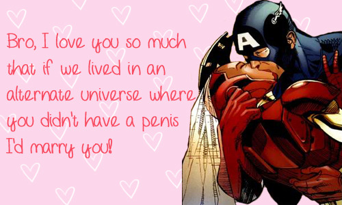 thatsabingo:Avengers Valentines! or Katie takes some tragic Marvel events and makes horrible valenti
