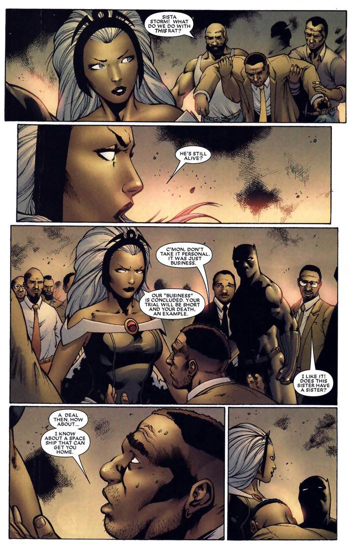 cultureunseen:  STORM &amp; Black Panther…
