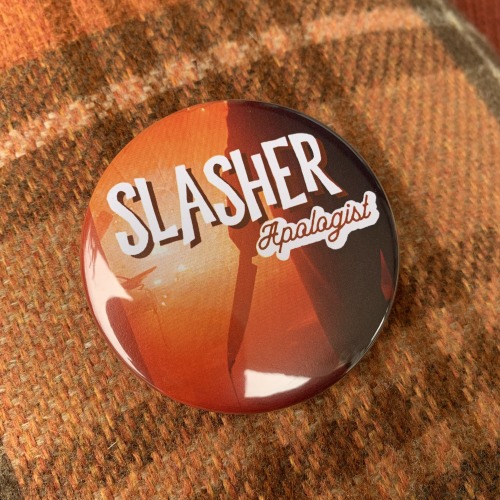 FINAL GIRL BUTTON | SLASHER BUTTONI’ve got some new horror buttons in as well!!! These are available