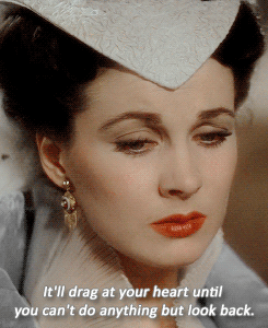 scarlettohara:  &ldquo;Yes, we’ve traveled a long road since the old days,