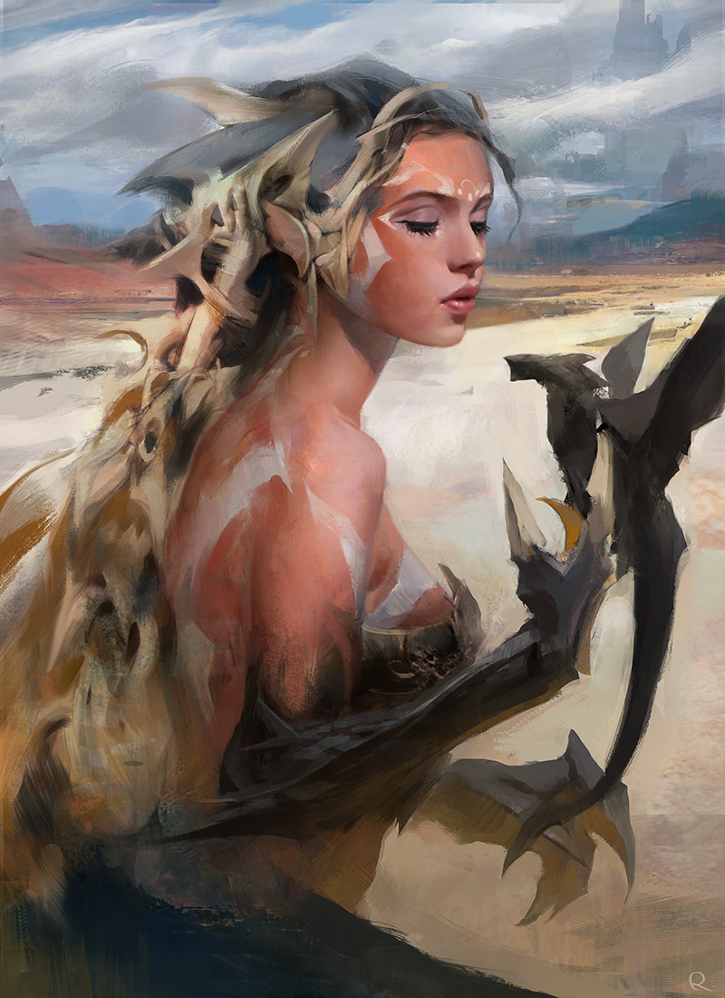rossdraws:  Been working this an hour each month since last year to see where it