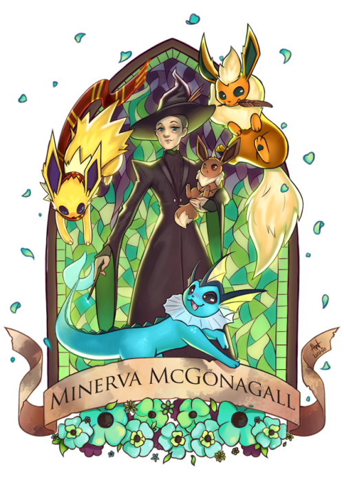 lushiesart - Pottermon - Minerva McGonagall