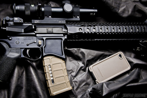 45-9mm-5-56mm:  Seekins & Lifeproof by Triple Bravo on Flickr.