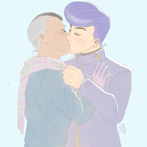 A winter kiss