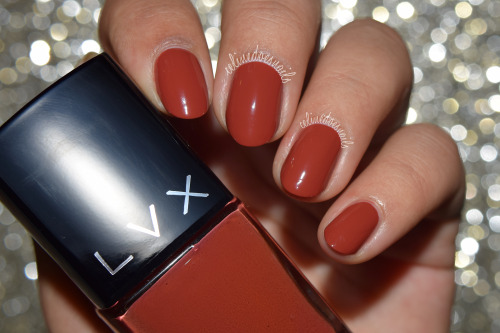 A few days ago I posted swatches of the LVX Fall 2015 Collection. I loved this one- I thought these 