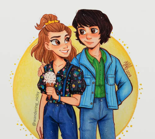 wandering-nicky: Had to draw these cuties • • • • • You can follow me on In