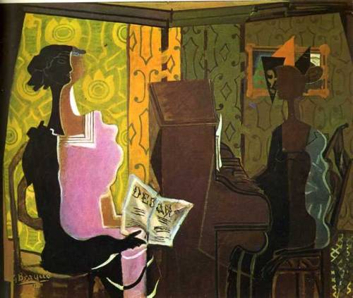 The Duet, Georges Braque, 1937