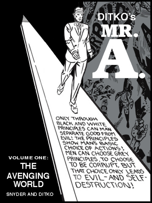 Mr. A.: The 50th Anniversary Collection v1 cover mockup. A two-volume, fully authorized collect