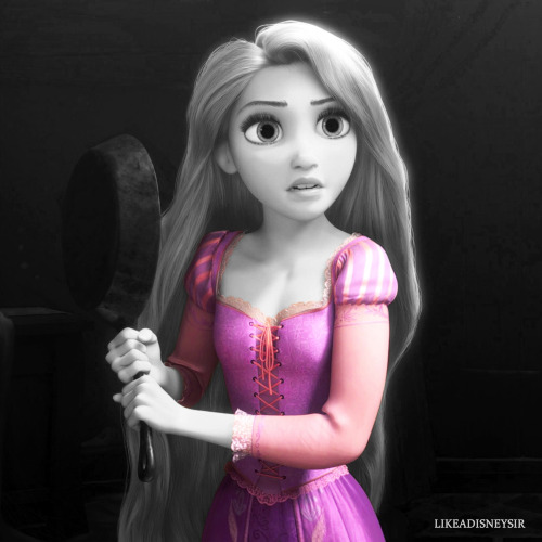 ~ DID YOU NOTICE &hellip; ~That Rapunzel was the only Disney Princess who doesn&rsquo;t wear