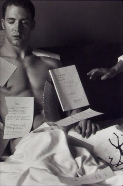 theonlyhankinla:
“ The Poet Decorates his Muse with Verse (2004), Duane Michals
”